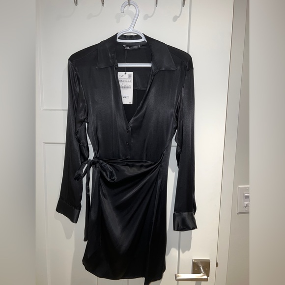 Zara Satin Dress - Picture 5 of 6